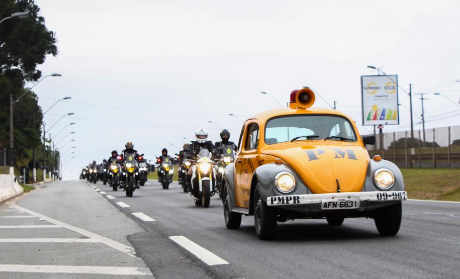 Curitiba, 04 de agosto de 2018. Passeio Motociclístico