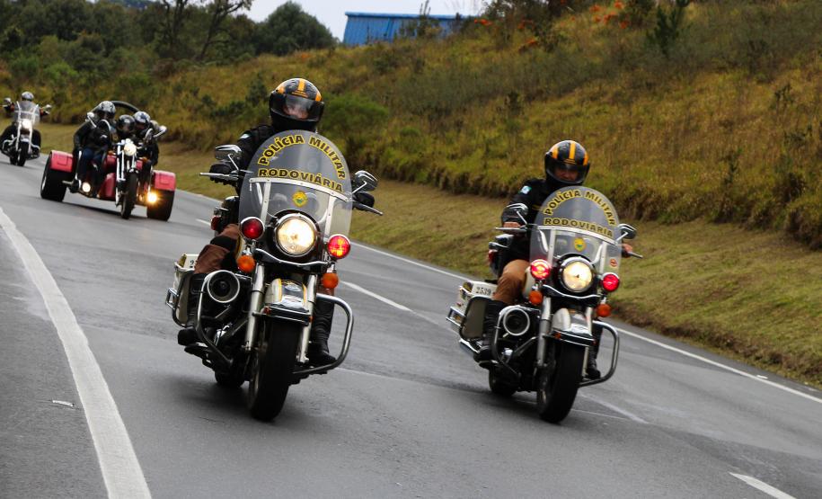 Curitiba, 04 de agosto de 2018. Passeio Motociclístico