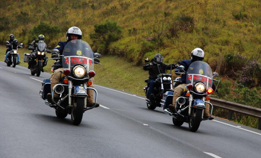 Curitiba, 04 de agosto de 2018. Passeio Motociclístico
