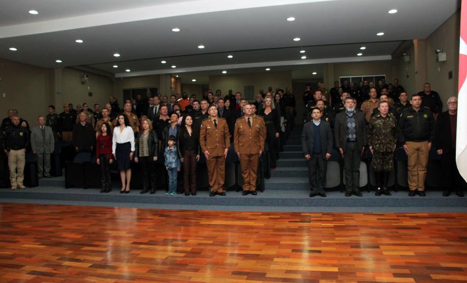 Ponta Grossa, 03 de agosto de 2018. Passagem de Comando do 1º BPM