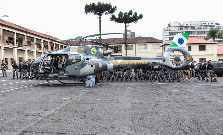 Curitiba, 09 de agosto de 2018. Operação Bope