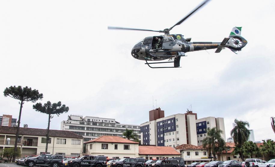 Curitiba, 09 de agosto de 2018. Operação Bope