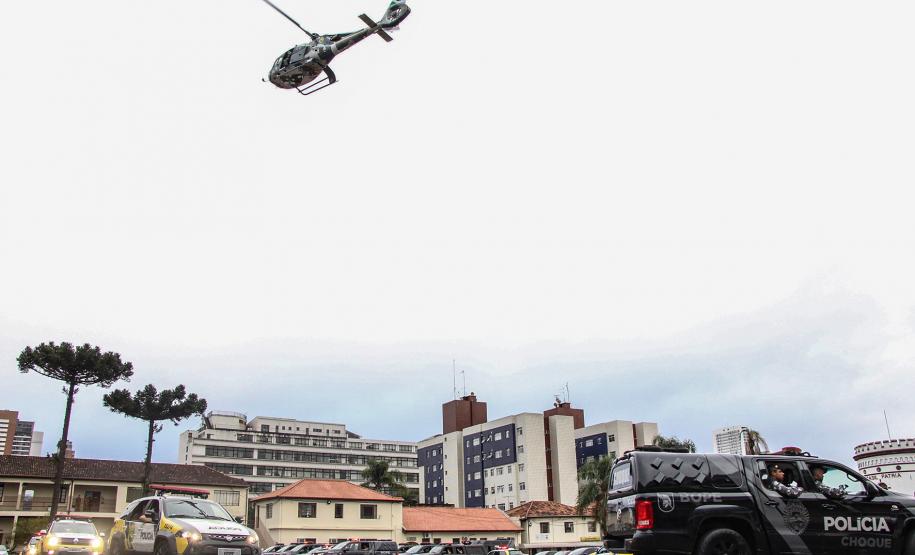 Curitiba, 09 de agosto de 2018. Operação Bope