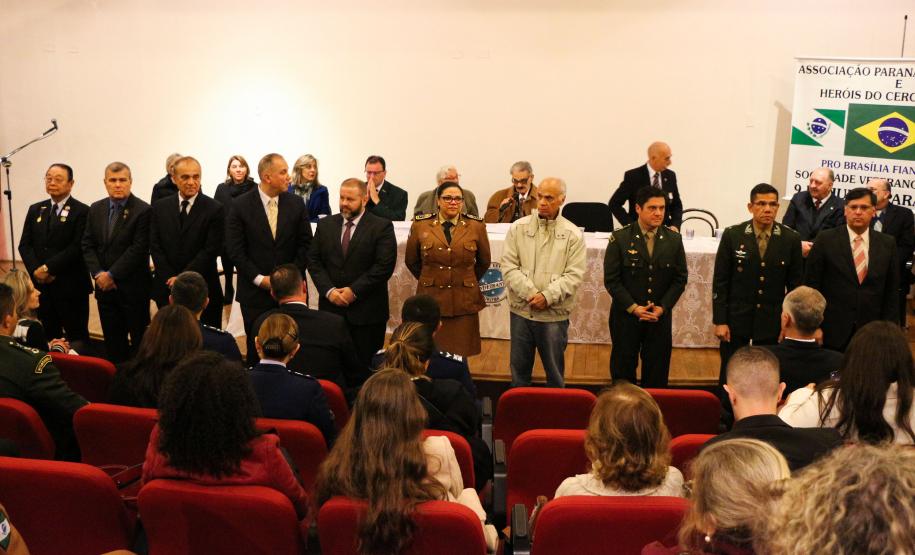 Curitiba, 17 de agosto de 2018. Entrega de Medalha