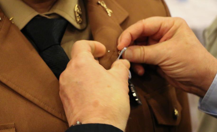 Curitiba, 17 de agosto de 2018. Entrega de Medalha