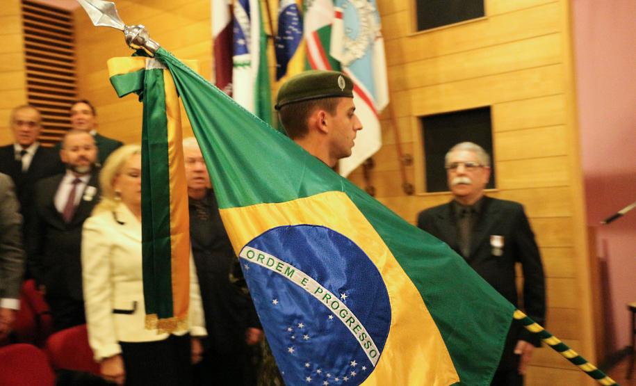 Curitiba, 17 de agosto de 2018. Entrega de Medalha