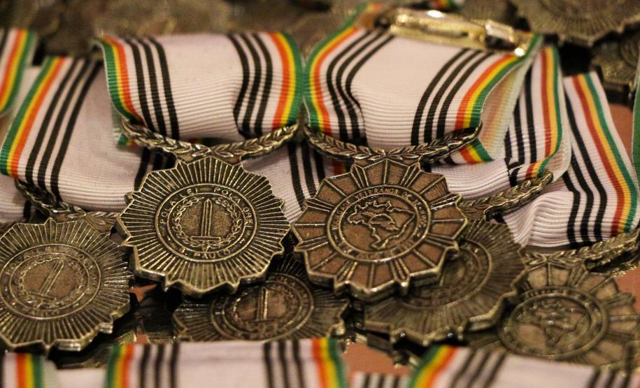 Curitiba, 17 de agosto de 2018. Entrega de Medalha