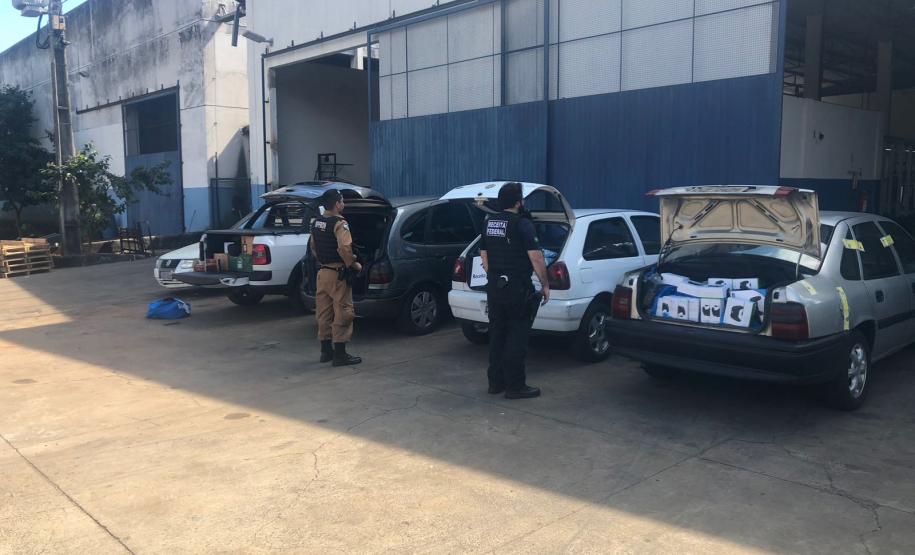 BPFron apreende veículos e objetos contrabandeados em Céu Azul (PR), no Oeste do estado