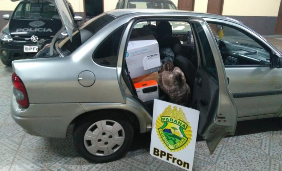 Carros e moto são apreendidos durante ações do BPFron na quinta fase da Operação Coesão