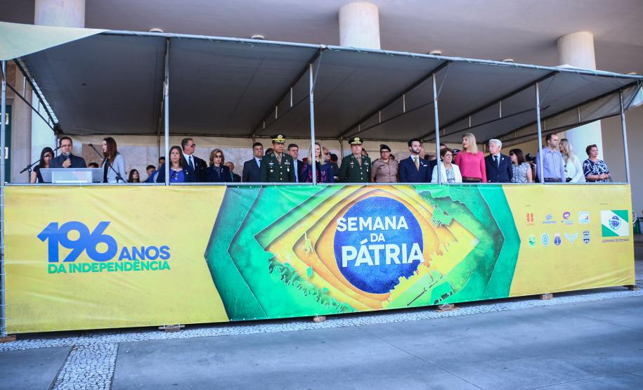 Curitiba, 31 de agosto de 2018. Abertura da Semana da Pátria
