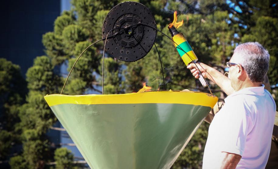 Curitiba, 31 de agosto de 2018. Abertura da Semana da Pátria