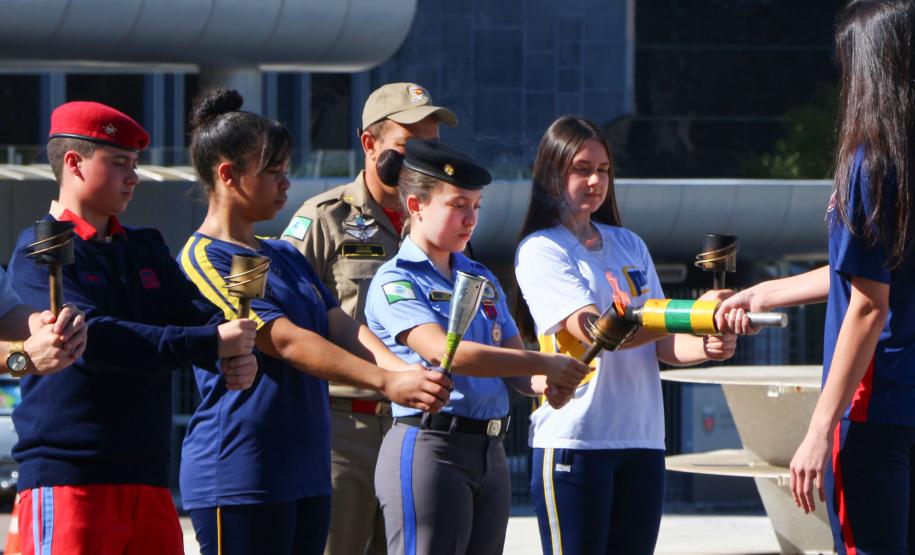 Curitiba, 31 de agosto de 2018. Abertura da Semana da Pátria