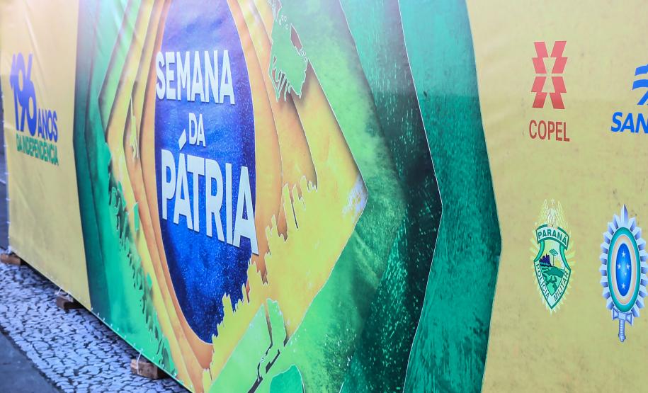 Curitiba, 31 de agosto de 2018. Abertura da Semana da Pátria