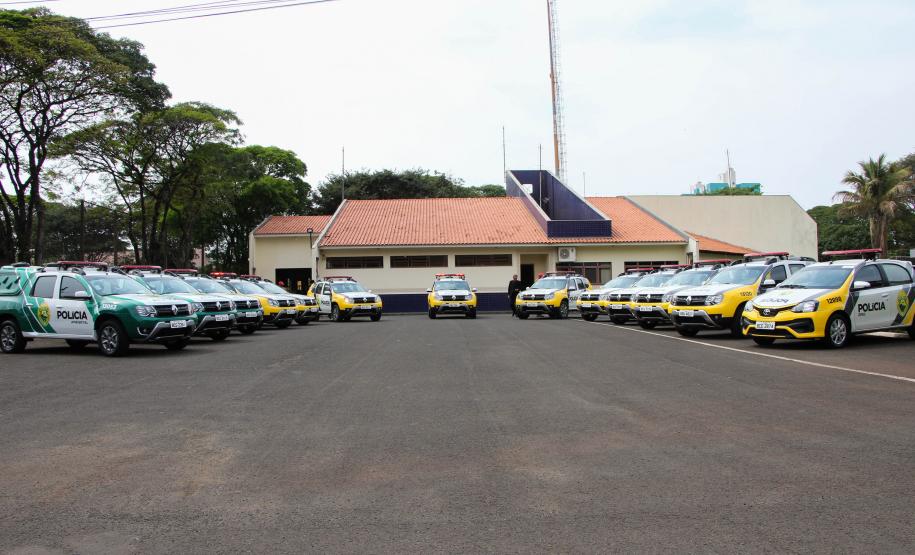 Maringá, 13 de setembro de 2018. Entrega de Viaturas