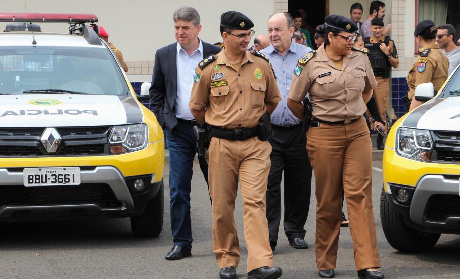 Maringá, 13 de setembro de 2018. Entrega de Viaturas