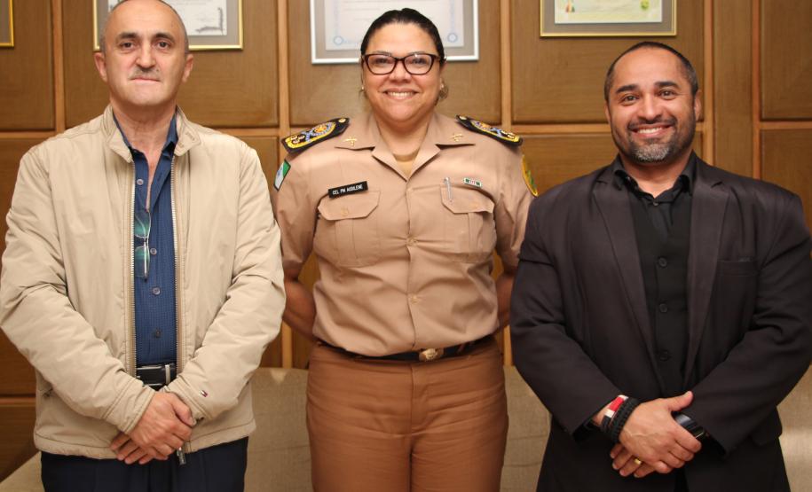 Curitiba, 11 de setembro de 2018. Visita Conselheiro ONU ao Gabinete CG