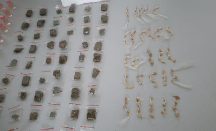 Polícia Militar apreende drogas no Norte do Estado