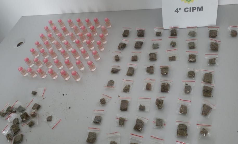 Polícia Militar apreende drogas no Norte do Estado