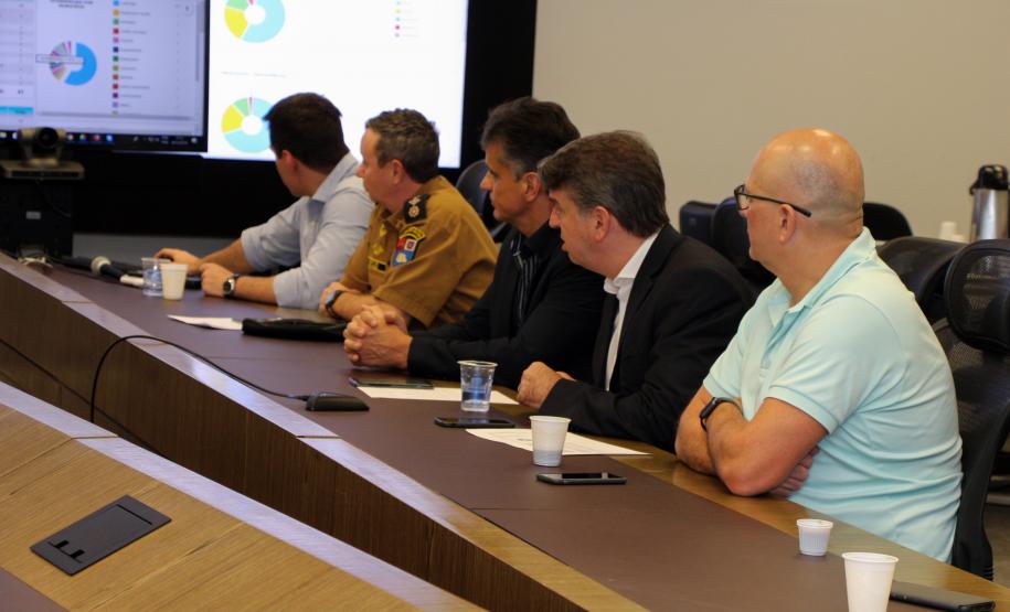 Curitiba, 28 de outubro de 2018 - Videoconferência na SESP