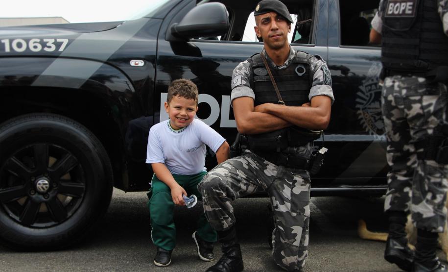 Curitiba, 10 de outubro de 2018. Comemoração ao Dia das Crianças 22ºBPM