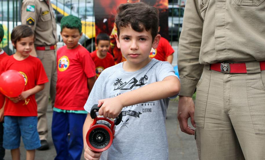 Curitiba, 10 de outubro de 2018. Comemoração ao Dia das Crianças 22ºBPM