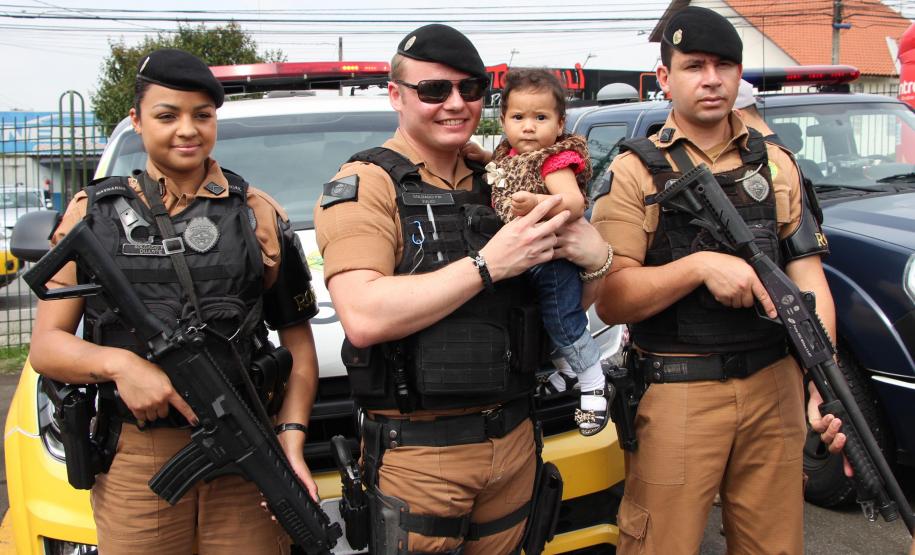 Curitiba, 10 de outubro de 2018. Comemoração ao Dia das Crianças 22ºBPM