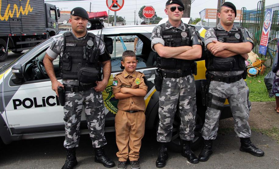 Curitiba, 10 de outubro de 2018. Comemoração ao Dia das Crianças 22ºBPM