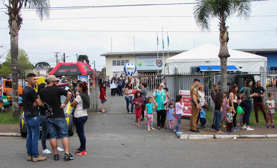Curitiba, 10 de outubro de 2018. Comemoração ao Dia das Crianças 22ºBPM