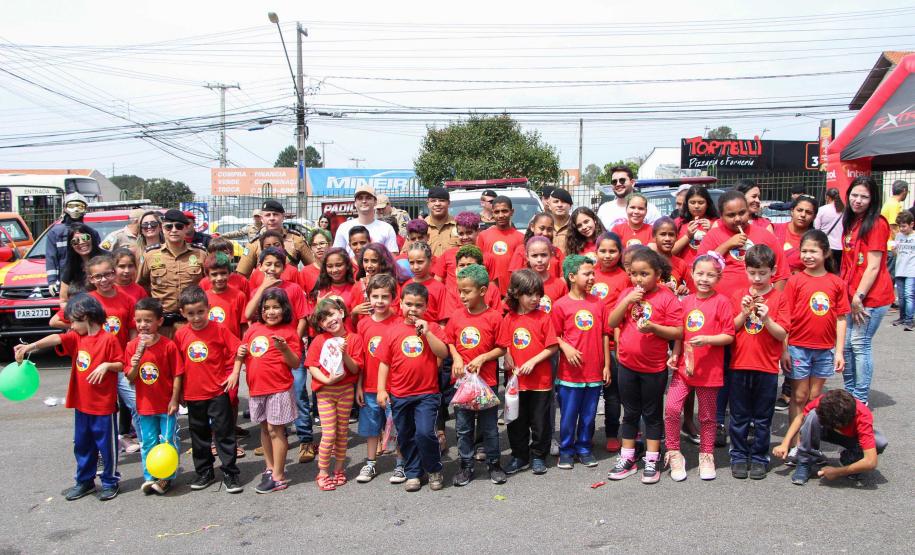 Curitiba, 10 de outubro de 2018. Comemoração ao Dia das Crianças 22ºBPM