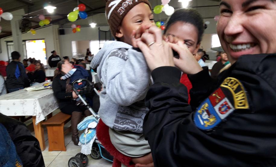 Campanha feita pela 1ª CIPM beneficia mais de 300 crianças no Sudeste do Estado