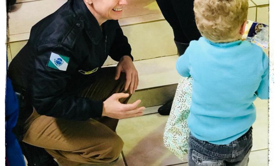Campanha feita pela 1ª CIPM beneficia mais de 300 crianças no Sudeste do Estado