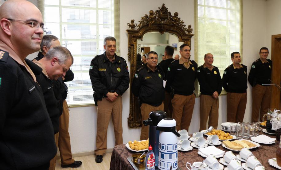 Curitiba, 16 de outubro de 2018. Despedida Cel. Roberto