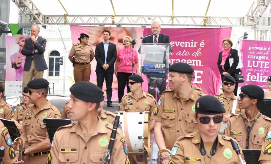 Abertura da campanha Outubro Rosa conta com a presença da Comandante-Geral da PM em Curitiba Abertura da campanha Outubro Rosa conta com a presença da Comandante-Geral da PM em Curitiba