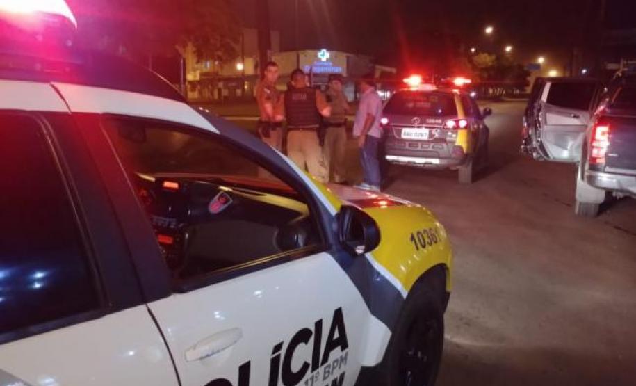 Homem embriagado agride mulher e acaba preso por porte irregular de arma de fogo em Campo Mourão (PR) Homem embriagado agride mulher e acaba preso por porte irregular de arma de fogo em Campo Mourão (PR)