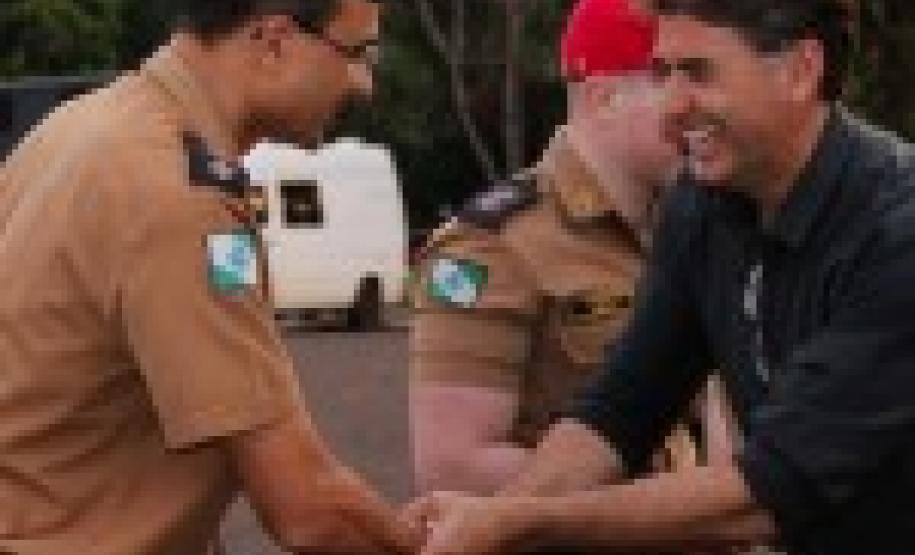 Novas viaturas são entregues à Polícia Militar em Cascavel (PR), no Oeste do estado