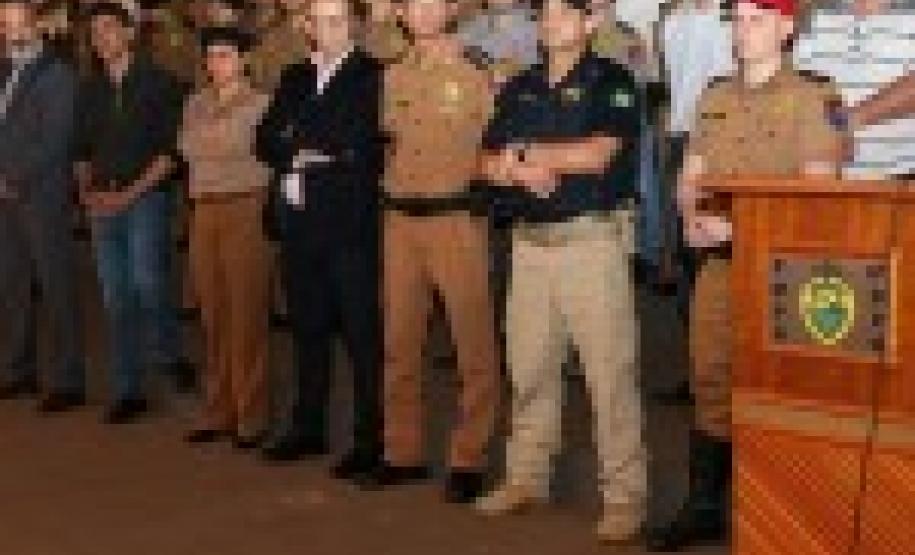 Novas viaturas são entregues à Polícia Militar em Cascavel (PR), no Oeste do estado