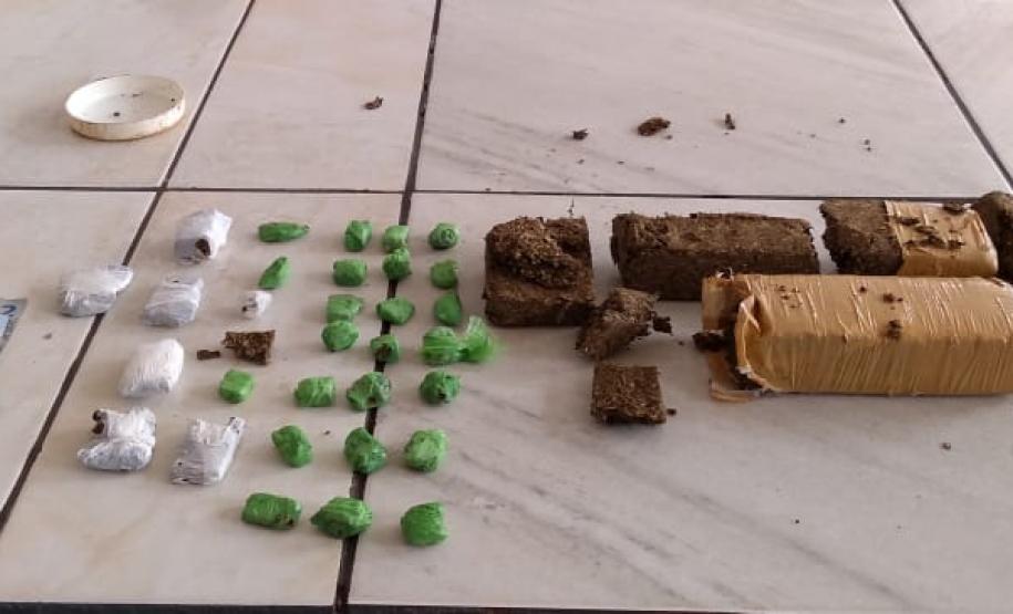 Mais de 1,3 quilos de maconha são apreendidos no Norte Pioneiro do Estado