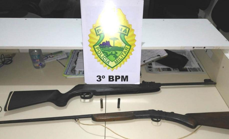 No Sudoeste do Paraná, objetos furtados são recuperados e armas apreendidas pela Polícia Militar