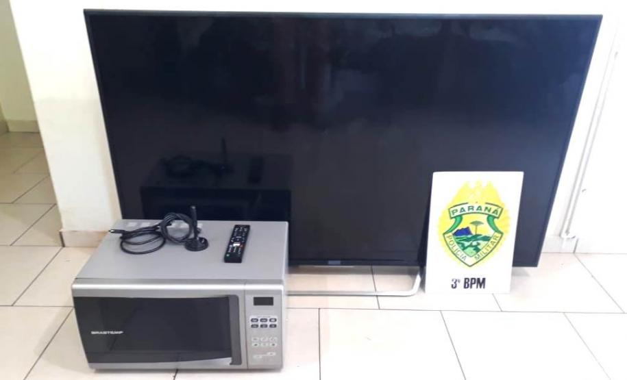 No Sudoeste do Paraná, objetos furtados são recuperados e armas apreendidas pela Polícia Militar