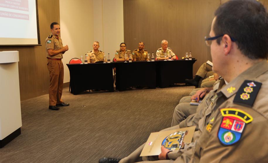 Curitiba, 24 de outubro de 2018 - Reunião dos Comandantes CCB