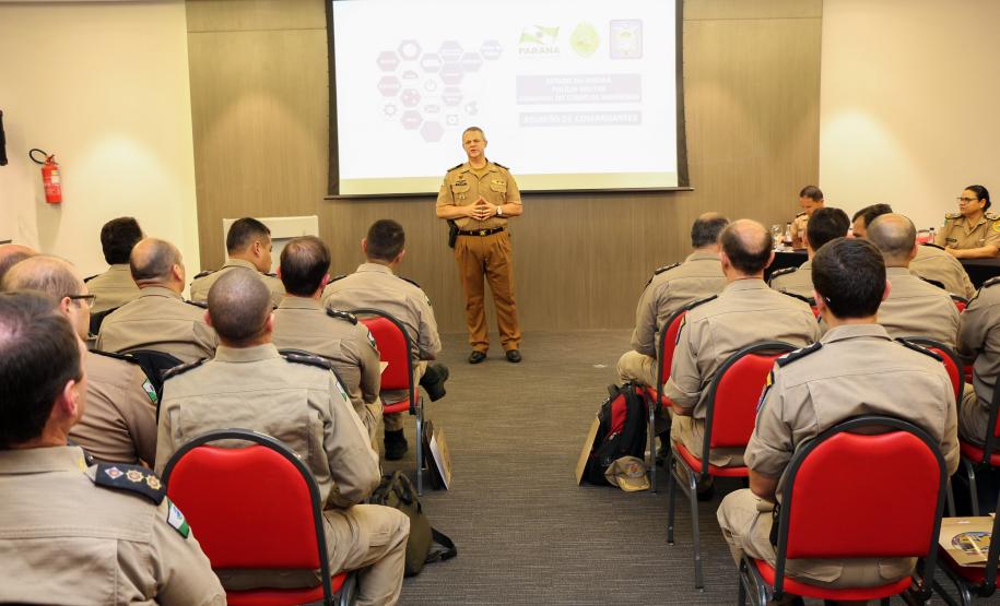 Curitiba, 24 de outubro de 2018 - Reunião dos Comandantes CCB