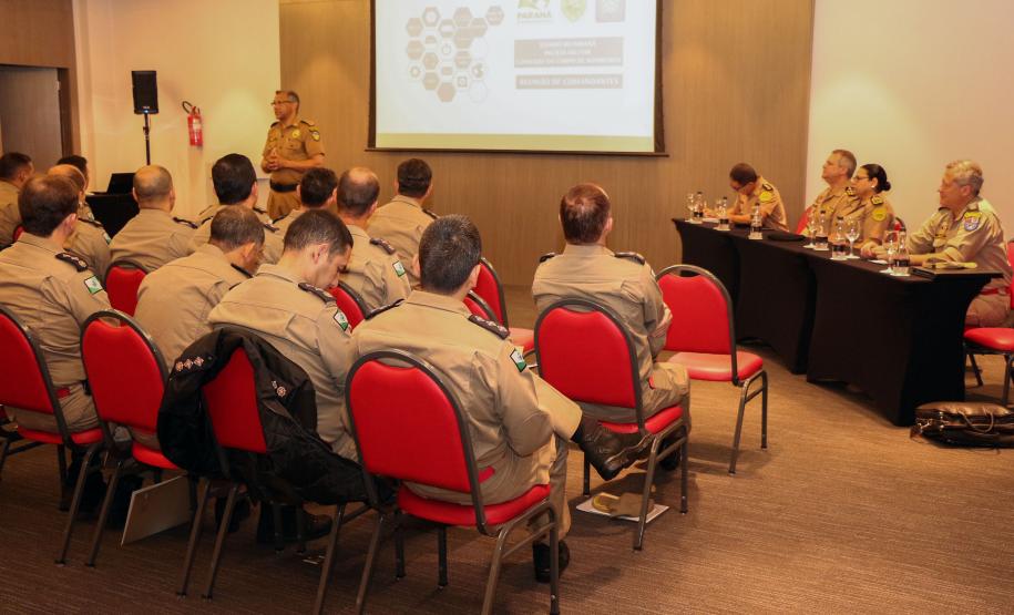 Curitiba, 24 de outubro de 2018 - Reunião dos Comandantes CCB