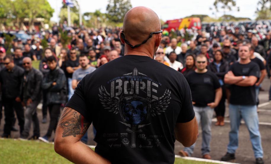 Curitiba, 27 de outubro de 2018 - Passeio Motociclístico do BOPE
