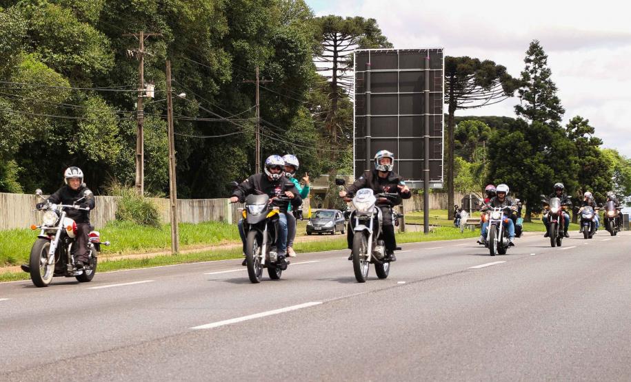 Curitiba, 27 de outubro de 2018 - Passeio Motociclístico do BOPE