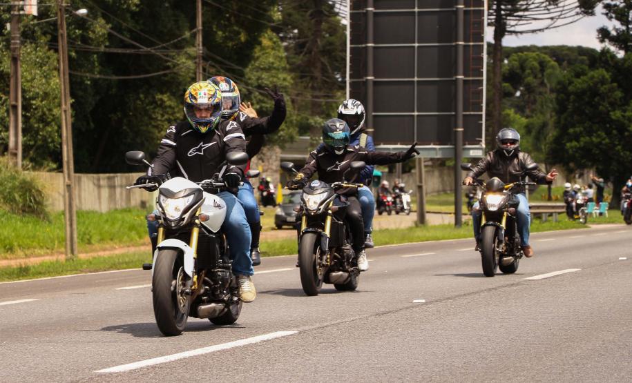 Curitiba, 27 de outubro de 2018 - Passeio Motociclístico do BOPE