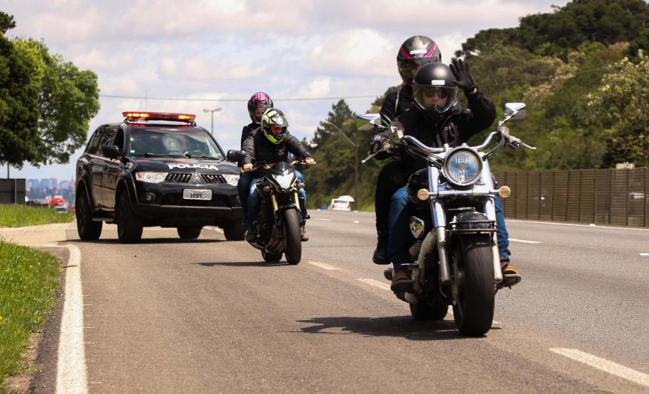 Curitiba, 27 de outubro de 2018 - Passeio Motociclístico do BOPE