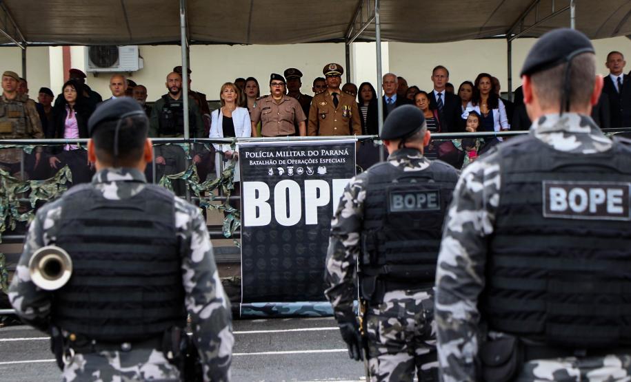 Curitiba, 01 de novembro de 2018 - Solenidade em Comemoração ao Aniversário do BOPE