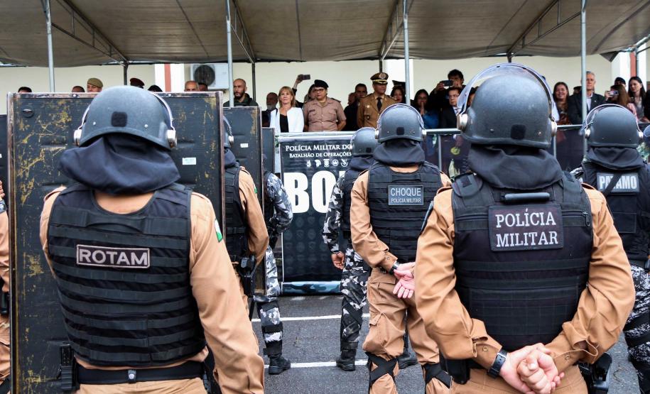 Curitiba, 01 de novembro de 2018 - Solenidade em Comemoração ao Aniversário do BOPE