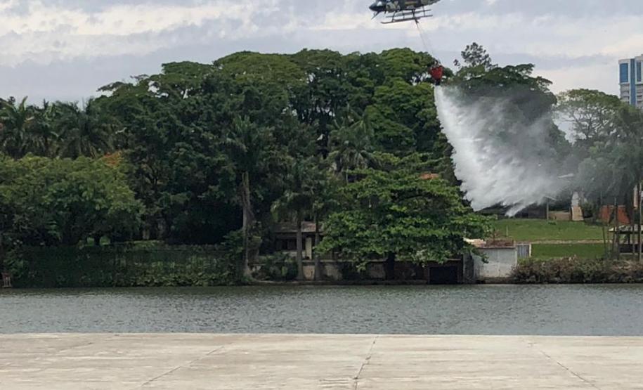Treinamento para o aprimoramento de atividades marca o dia de policiais militares do BPMOA