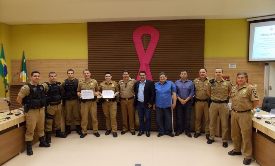 Militares estaduais são homenageados pela excelência no serviço em Pato Branco (PR)